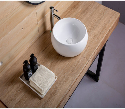 Умывальник CeramaLux 5004 белый 