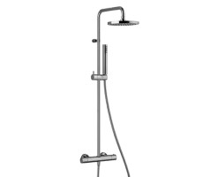 Душевая система Fantini Nostromo 86 02 8129 Хром 