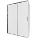 Душевой уголок Aquanet Pleasure Evo 140x100 AE65-140x100-CT профиль хром, прозрачное стекло 
