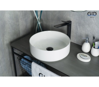 Раковина накладная Gid N9424 Белый 