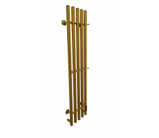 Полотенцесушитель электрический Comfysan Alto EC-5 120/24, матовое золото 