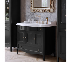 Комплект мебели TW collection VERONICA VER6105-NERO/cromo+AR874bi*1 комплект Дерево 