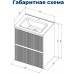 Тумба с раковиной Aquanet Джейн 60 цв.белый матовый (раковина Flat) 00332546 Тумба с раковиной Aquanet Джейн 60 цв.белый матовый (раковина Flat) 00332546