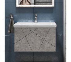 Тумба VIGO Geometry под раковину Geometry 700-0-1 Como навесная бетон 034 бетон Тумба VIGO Geometry под раковину Geometry 700-0-1 Como навесная бетон 034 бетон