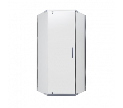 Душевая ширма Дека-Хром, 100х100, пятиугольник  Triton Щ0000056789 