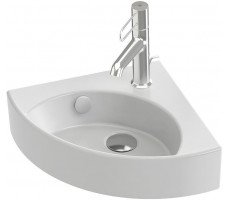 Раковина угловая Odeon RG 34х34 с переливом Jacob Delafon EGP112-00 