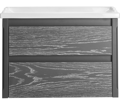 Тумба ASB-Woodline Лорена 80 под умывальник Мелана 80 (12201) серый 