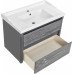 Тумба ASB-Woodline Лорена 80 под умывальник Мелана 80 (12201) серый Тумба ASB-Woodline Лорена 80 под умывальник Мелана 80 (12201) серый