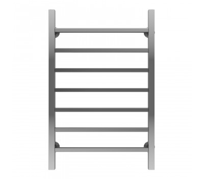 Полотенцесушитель водяной AZARIO ANCONA 500/800 квадрат, 7 секций, нижнее/диагональное подключение, 1/2", хром AZ75558 