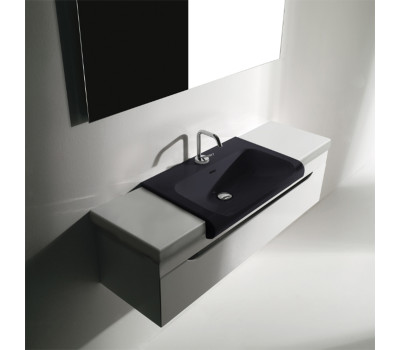 Раковина KERASAN Inka project 341131*1 Черный Раковина KERASAN Inka project 341131*1 Черный