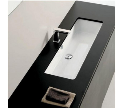 Раковина встраиваемая снизу 90х33 см Artceram Washbasin GEL002 01 00 Белый 