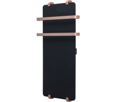 Полотенцесушитель электрический Allen Brau Infinity 140x44 с рейлингом 2.0, медь браш 