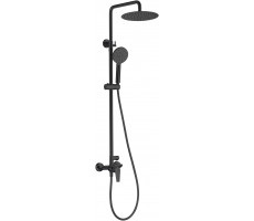 Душевая стойка Allen Brau Eclipse 5.E1006-31 черный матовый 