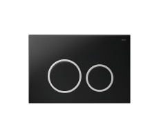 Клавиша смыва Iddis Unifix, черная UNI03BCi77  