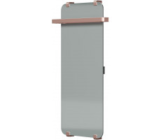 Полотенцесушитель электрический Allen Brau Infinity 100x44 с рейлингом 2.0, медь браш 