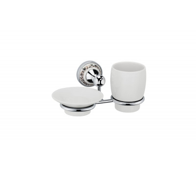 Мыльница+подстаканник FIXSEN Bogema FX-78506+08 