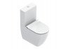 Унитаз моноблок 63x36, безободковый, покрытие Cataglaze+ Catalano Sfera 0515630001 белый 