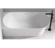 Акриловая ванна ABBER AB9258-1.5 L белая 