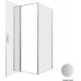 Душевой уголок Allen Brau Priority 90x100 3.31026.BA + 3.31047.BA серебро браш 