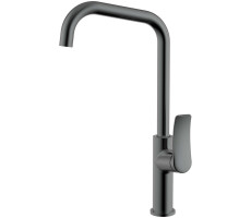 Смеситель для кухонной мойки Azario ABILITY высокий излив, графит AZ-VQR568073AJ 