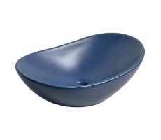 Раковина накладная GID 9133bum Синий матовый  