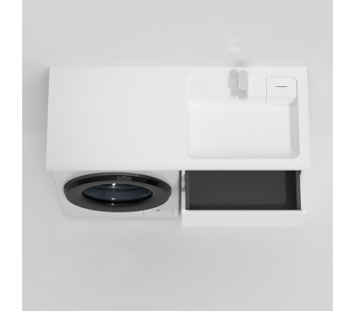 Раковина мебельная над стиральной машиной, правая, 120 см AM.PM X-Joy M85AWPR1201WG Белый Раковина мебельная над стиральной машиной, правая, 120 см AM.PM X-Joy M85AWPR1201WG Белый