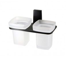 Стакан WasserKRAFT Abens K-3200 3228D черный матовый 