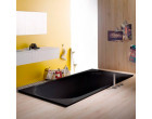 Стальная ванна Bette Comodo 1251-035 Черный матовый 
