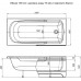 Акриловая ванна Aquanet Extra 150x70  (рама и фронтальная панель отдельно)