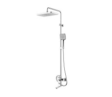 Душевая система с тропическим душем и изливом IDDIS Parker PARSB3Fi06 