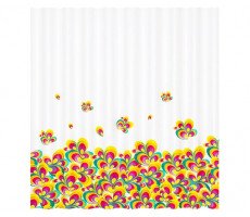 Шторка WasserKRAFT Leine SC-50000 50101 мультицвет 