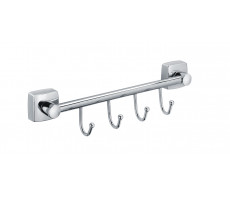 Планка FIXSEN Kvadro 4 крючка FX-61305В-4 