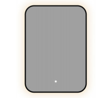 Зеркало Aquanet Контур 500х700 LED TX черный 00367648 