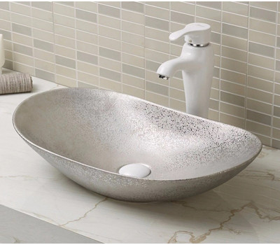 Умывальник CeramaLux 7811ASS Серый 