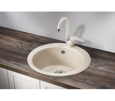 Кухонная мойка GRANULA 4801, ПИРИТ, кварц 