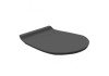 Сиденье SIMAS Vignoni VI004nero matt/cr с микролифтом, цвет nero matt/хром