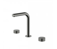 Смеситель на столешницу STICK LINEA на 3 отв. Gun Metal Boheme 152-GM.3 графит матовый Смеситель на столешницу STICK LINEA на 3 отв. Gun Metal Boheme 152-GM.3 графит матовый