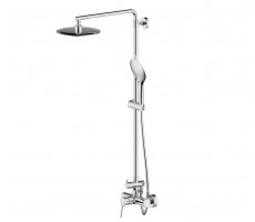 Душевая колонна со смесителем для душа Bravat Palace F9172217CP-A-RUS Хром 