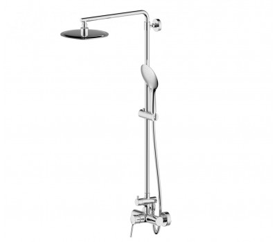 Душевая колонна со смесителем для душа Bravat Palace F9172217CP-A-RUS Хром 