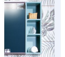 Шкаф навесной открытый Бриклаер КРИСТАЛЛ 20 см, муссон Шкаф навесной открытый Бриклаер КРИСТАЛЛ 20 см, муссон