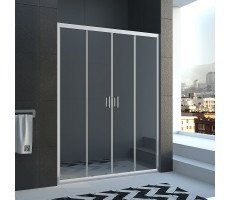 Душевая дверь Veconi Vianno VN-45, 1400x1850, хром, стекло прозрачное VN45-140-01-19C1 Душевая дверь Veconi Vianno VN-45, 1400x1850, хром, стекло прозрачное VN45-140-01-19C1