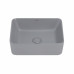 Раковина накладная ABBER Rechteck AC2213MG серая матовая 