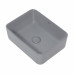 Раковина накладная ABBER Rechteck AC2213MG серая матовая 
