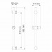 Стойка для душа WasserKRAFT Wern 4200 A012 никель 