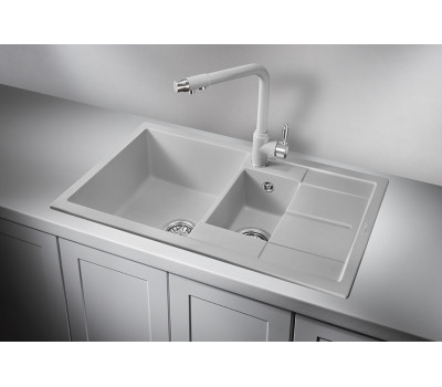Кухонная мойка GRANULA 7802, СЛАНЕЦ, кварц 