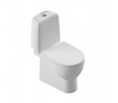 Унитаз-компакт Sanita Luxe BEST Basic WC.CC/BEST/2-P/WHT.G/S1 с сиденьем