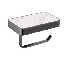 Бумагодержатель с полкой для телефона ABBER Westen AA1730NG никель Бумагодержатель с полкой для телефона ABBER Westen AA1730NG никель