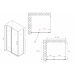 Душевой уголок ABBER Sonnenstrand AG04100BS-S70B черный матовый 