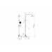 Душевая система WONZON & WOGHAND BALANCE Хром WW-054601-CR 