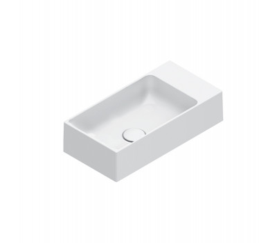 Раковина 50x25 см Catalano Premium 0220520001 покрытие Cataglaze+, цвет белый глянцевый